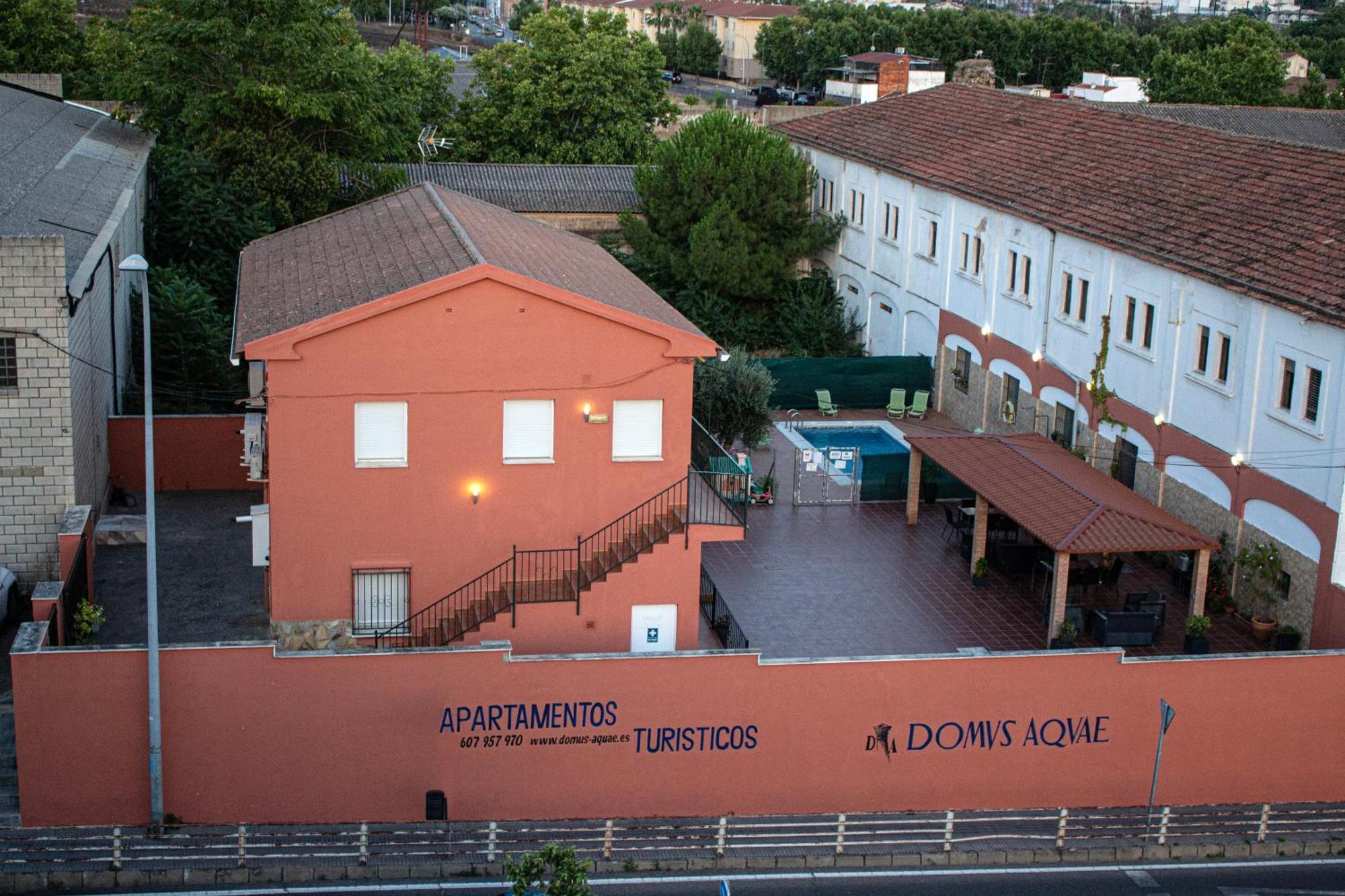 Apartamentos Turisticos Domus Aquae Merida Exterior foto